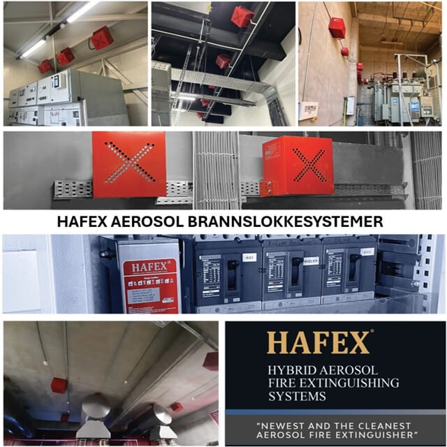 HAFEX Hybrid Aerosol – Moderne, ren og effektiv brannslokking