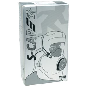 MSA S-CAP flukthette i kartong