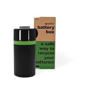 Batteriboksen Sort-Grønn 260 etiketter