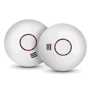 Housegard Origo SA-422WS trådløs røyk term, 2pk