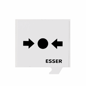 Eltek Esser Glass manuell melder IQ8 Plast 50x56mm 10pk