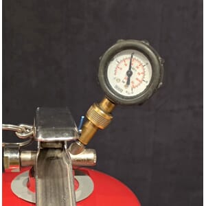 Testmanometer for testnippel Kontroll håndslokker 0-25 bar