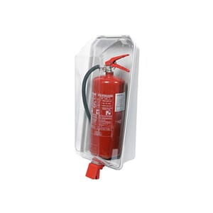Daken Kristall skap for 6P brannslokker 64x30x21cm