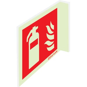 Everlux Håndslokker Fane 17x17cm flamme