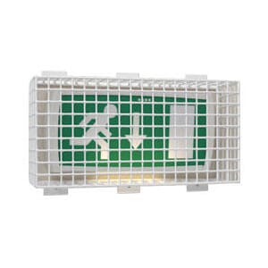 Ballgitter for nødlys 220(h) x 450(b) x 128(d) mm