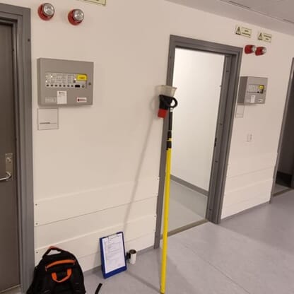 Kontroll av brannslokkeanlegg